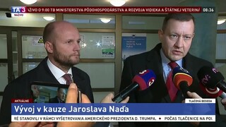 TB J. Naďa a D. Lipšica o zrušení Naďovho obvinenia