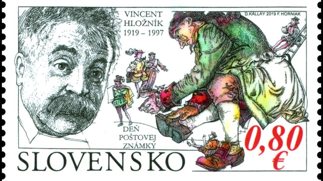 Slovenská pošta vydáva poštovú známku na motívy Vincenta Hložníka