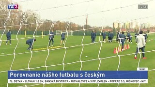 Futbalové legendy o porovnaní nášho futbalu s českým