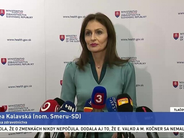TB ministerky A. Kalavskej o odmietnutí stratifikácie a ponúknutí postu