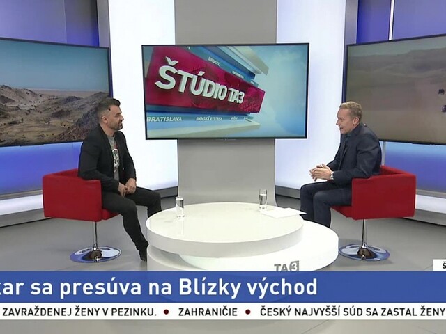 ŠTÚDIO TA3: Motocyklový pretekár I. Jakeš o Dakare na Blízkom východe