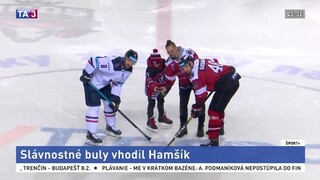 Hamšík na ľade. Futbalová hviezda otvorila mikulášsky zápas