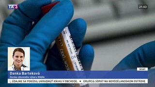 Členka výkonného výboru WADA D. Barteková o ruskej dopingovej kauze