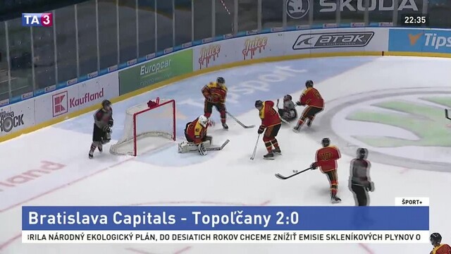 Capitals v šlágri kola privítali lídra z Topoľčian
