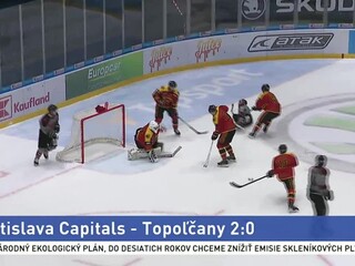 Capitals v šlágri kola privítali lídra z Topoľčian