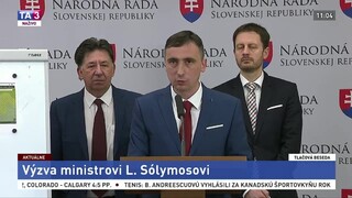 TB hnutia OĽANO o výzve ministrovi životného prostredia