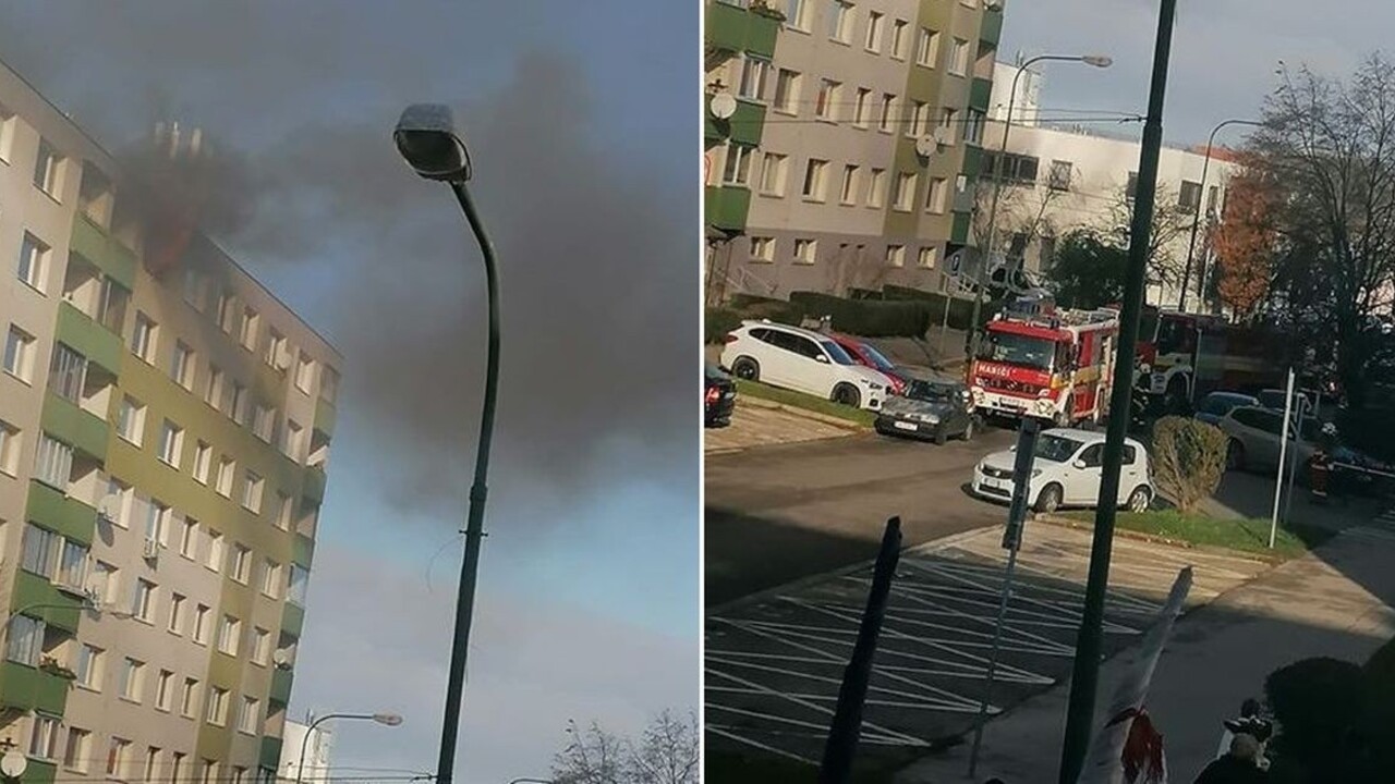 Bytovku v Bratislave zachvátil požiar, na mieste zasiahli hasiči