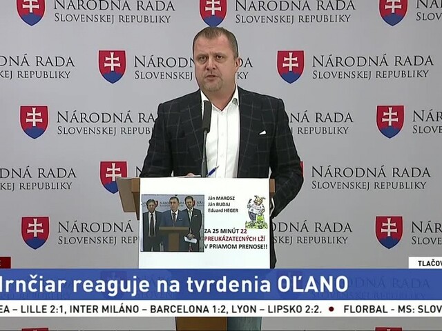 TB A. Hrnčiara ako reakcia na tvrdenia hnutia OĽANO