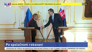 TB A. Danka a R. Minnichanova po spoločnom rokovaní