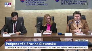 TB G. Matečnej a M. Rusnáka o podpore včelárov na Slovensku