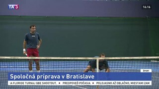 Polášek a Dodig trénujú v Bratislave, cieľom je vyhrať grandslam