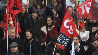 A. Vrbovská o francúzskych protestoch proti dôchodkovej reforme