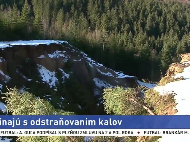 Začali s odstraňovaním kalov na Liptove, práce budú trvať mesiace