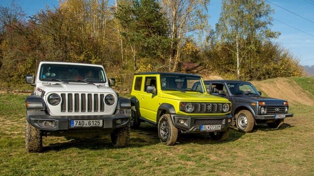 Tri terénne legendy, Volkswagen Golf 8 a Mercedes GLE