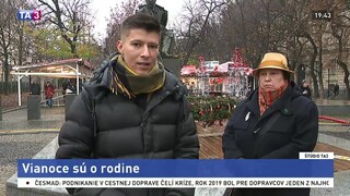 ŠTÚDIO TA3 s K. Nádaskou: Vianoce sú o rodine