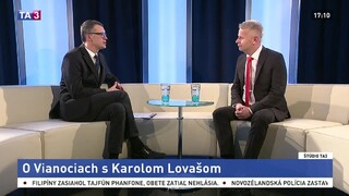 ŠTÚDIO TA3: Rímsko-katolícky kňaz K. Lovaš o Vianociach