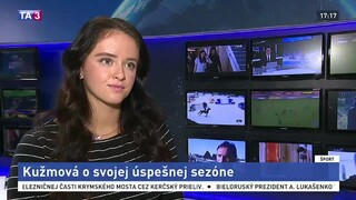 Tenistka V. Kužmová o svojej úspešnej sezóne