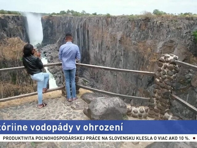 Viktóriine vodopády sú v ohrození, dôvodom sú klimatické zmeny