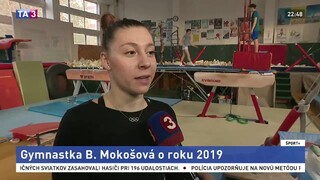 Gymnastka B. Mokošová zhodnotila rok 2019
