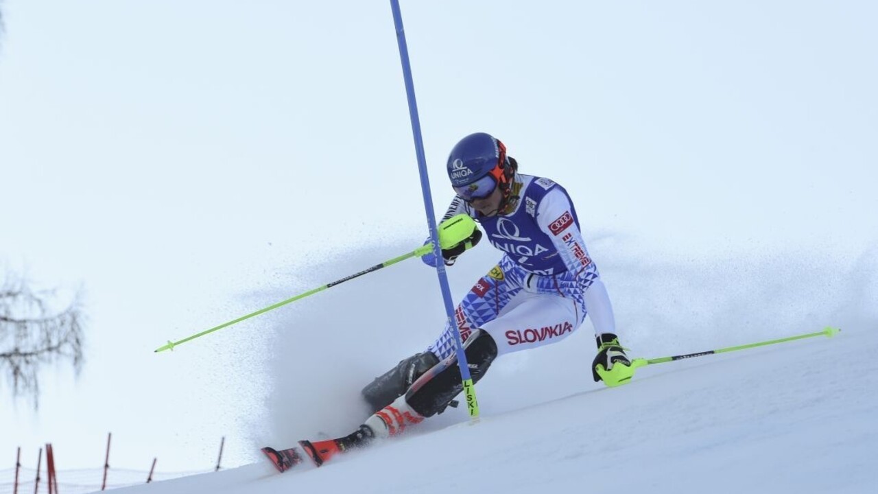 Vlhová predviedla v 1. kole čistú jazdu, rýchlejšia bola len Schiffrinová