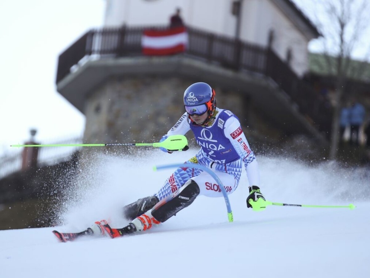 Vlhová po skvelej jazde skončila druhá, vyhrala Shiffrinová