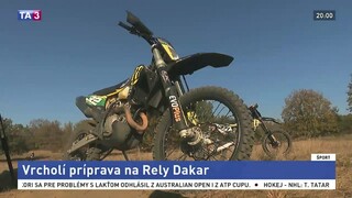 Motocyklový pretekár Š. Svitko o príprave na Rely Dakar