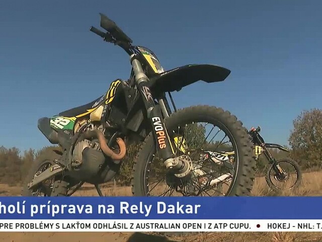 Motocyklový pretekár Š. Svitko o príprave na Rely Dakar