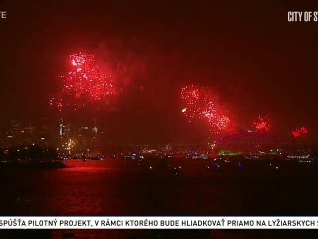 Príchod Nového roka 2020 oslávili v Austrálii