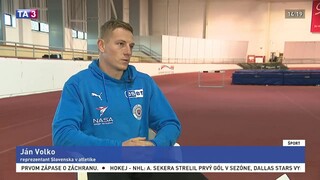 Šprintér J. Volko o zápise do histórie slovenskej atletiky