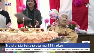 Poznáme novú rekordmanku, najstaršia žena sveta má 117 rokov