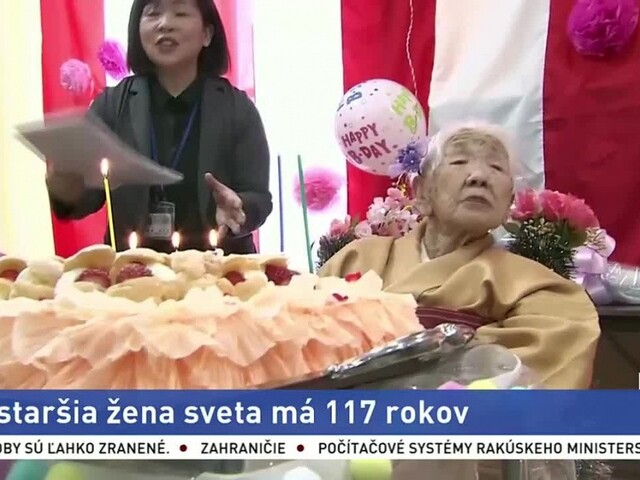 Poznáme novú rekordmanku, najstaršia žena sveta má 117 rokov