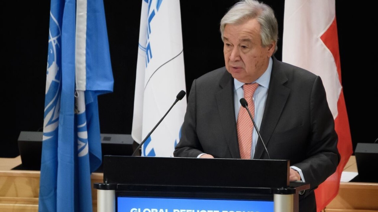Šéf OSN je znepokojený ohrozením mieru, volal s irackým prezidentom