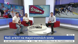 ŠTÚDIO TA3: Arbitri M. Čerhitová a Š. Synek o majstrovstvách