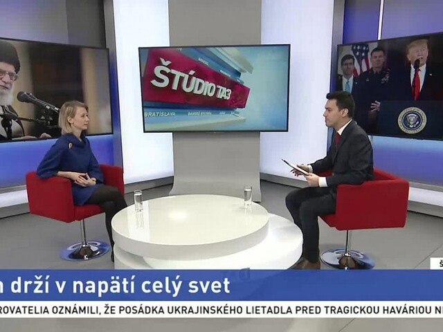 HOSŤ V ŠTÚDIU: Analytička Lucia Yar o dianí na Blízkom východe