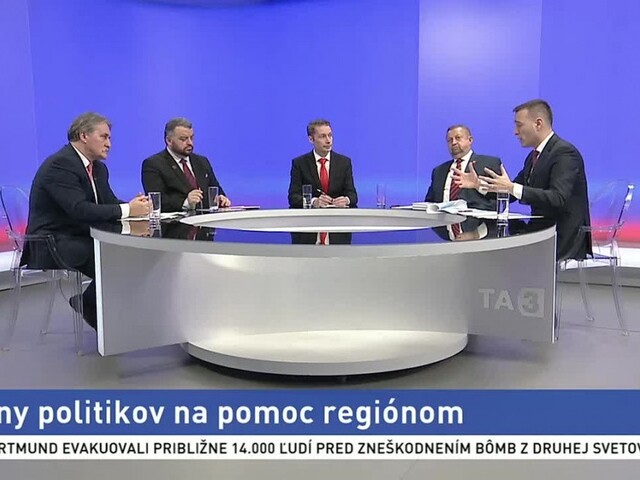 Politici v TA3 vysvetlili, aké sú ich plány na pomoc regiónom