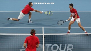 Srbi oslavujú veľký triumf, ovládli premiérový ATP Cup