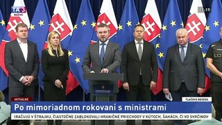 Premiér je ochotný rokovať s kamionistami. Má podmienku