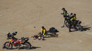 Po smrti motocyklistu zrušili jednu z etáp na Rely Dakar