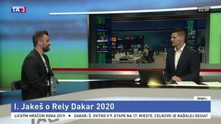 HOSŤ V ŠTÚDIU: Motocyklista I. Jakeš o Rely Dakar 2020