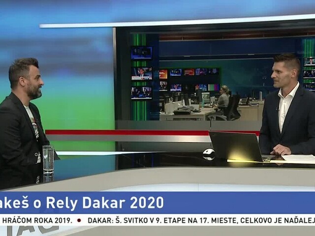 HOSŤ V ŠTÚDIU: Motocyklista I. Jakeš o Rely Dakar 2020