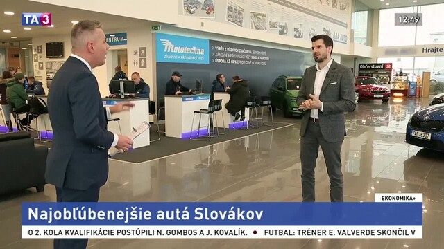 Ekonomika+ o najobľúbenejších autách Slovákov
