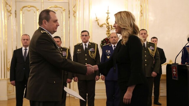 Slovensko má nových generálov, prezidentka ich vyzvala k odvahe