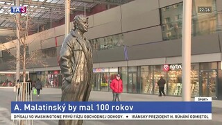 Od narodenia futbalovej legendy Malatinského uplynulo 100 rokov