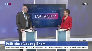 Politické sľuby regiónom
