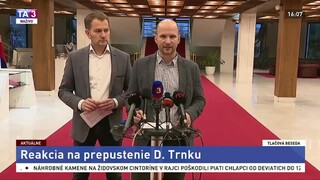 TB predstaviteľov hnutia OĽANO k prepusteniu D. Trnku