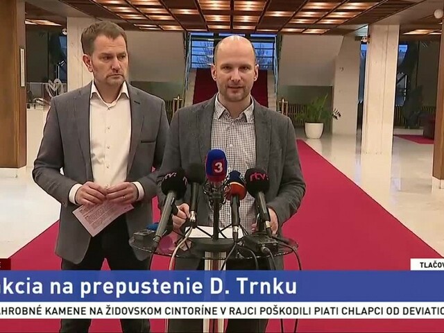 TB predstaviteľov hnutia OĽANO k prepusteniu D. Trnku