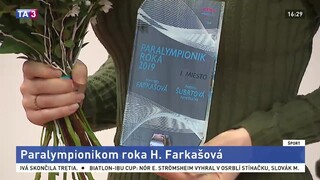 Paralympionikom roka sa stala úspešná lyžiarka H. Farkašová