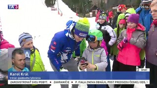 Tréner zjazdového lyžovania K. Král o forme P. Vlhovej