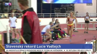 Vytvorila nový slovenský rekord, Lucii Vadlejch sa darí