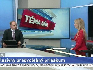 Exkluzívny predvolebný prieskum / Zloženie diskusných formátov TA3